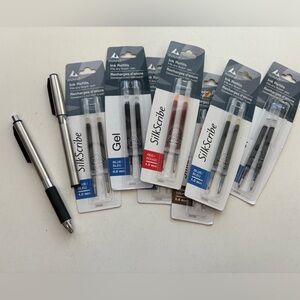 AvantPro pens and refills, gel and Silk Scribe